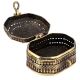 Eight Sided Tribal Brass Box