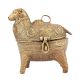 Tribal Cow Brass Box