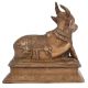 Brass Lord of Shiva Nandi Statue Figurine