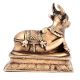Holy Nandi Bull Figurine in Brass