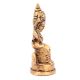 Brass Kuber Sitting Statue