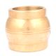 Mortar Pestle Brass Grind Food Crusher