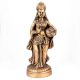Brass Standing Lady with Pot