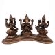 Brass Laxmi Ganesh Saraswati Statue