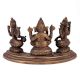 Brass Laxmi Ganesh Saraswati Statue