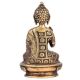Brass Sitting Meditating Buddha Statue