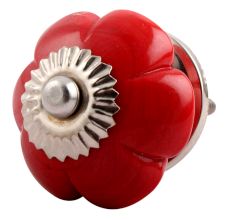 Red Melon Glass Cabinet Knob Online