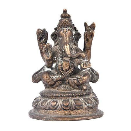 Brass Ganesha Sculpture