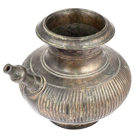 Vintage Rare Indian Brass Holy Water Pot