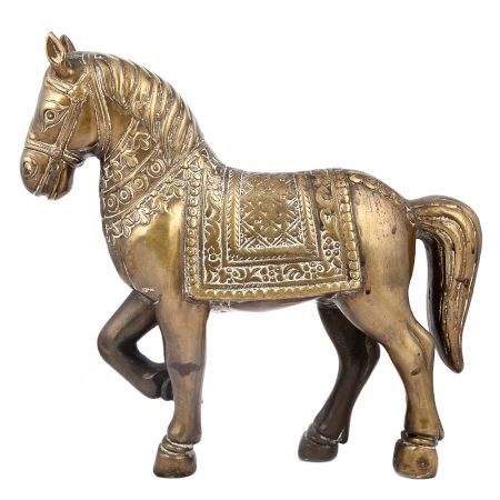 Brass Horse Figurine
