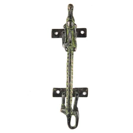 Black Brass Horse Figurine Door Handle