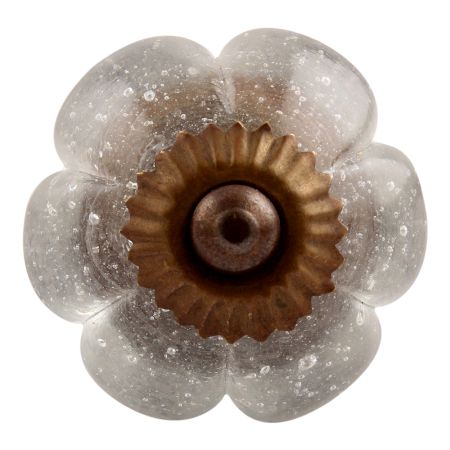 Clear Melon Glass Cabinet Knob Online