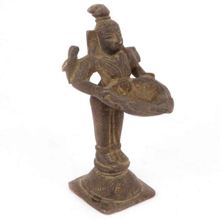 Bronze Deepalakshmi Oil Lamp
