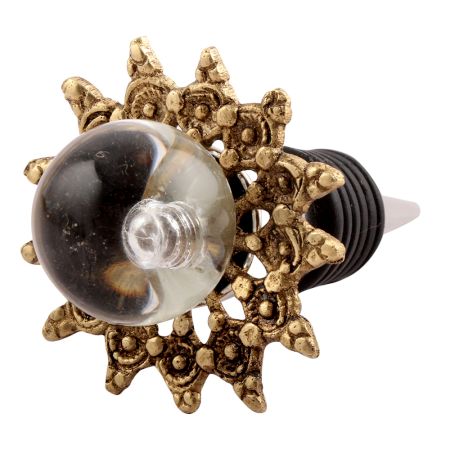 Clear Glass Wine Stopper