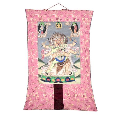Thangka Depicting Vajrabhairava Painting