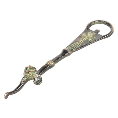Brass Tribal Elephant Bottle Opener