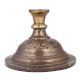 Brass Floral Design Heavy Hookah Base