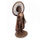 Standing Buddha Brass Statue