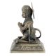 Brass Hanuman Statue Humble and Powerful