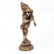 Brass Standing Ganesha Playing Flute Statue