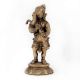 Standing Statue of Lord Ganesha Brass Figurines Playing Shehnai
