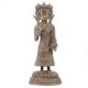 Brass Standing Tathagata Ru Lai Statue