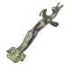Carved Horse Figurine Bronze Door Handle