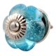 Turquoise Melon Glass Drawer Knob Online