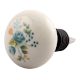 Green Marjoram Flower Ceramic Wine Stopper