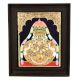 Varal Lakshmi Pooja Tanjore Painting with wooden frame