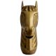Vintage Brass Horse Head Sculpture