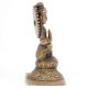 Brass Sitting God Statue