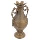 Brass Cobra Vases with Snake Handles