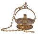 75 cm Long Brass Hanging Oil Lamp