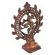 Exotic 13 Cm Nataraja Brass Statue