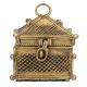 Tribal Hut Brass Jewellery Box