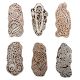 Set of 6 Piece New Mix Wooden Printing Block