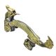 Brass Patina Dragon Door Handle
