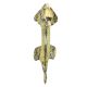 Brass Patina Dragon Door Handle