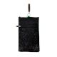 Dark Green Velvet Embroidered Coin Mobile Mini Shoulder Bag