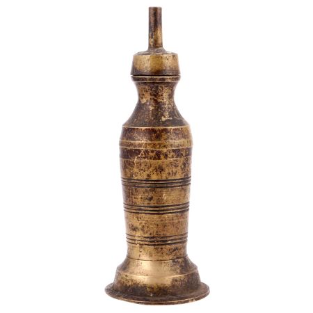 Vintage Long Brass Oil Lamp