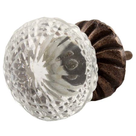 Clear Glass Cabinet Knob Online