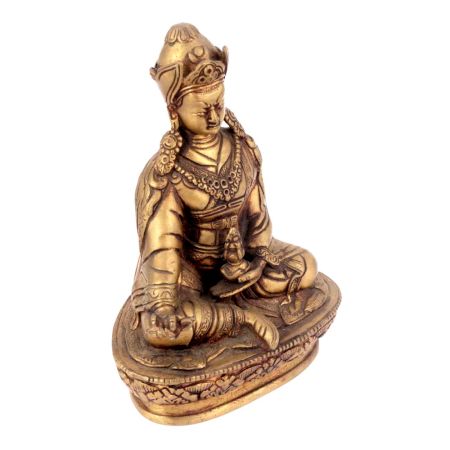 Brass Statue Anger Sitting Buddha Meditating