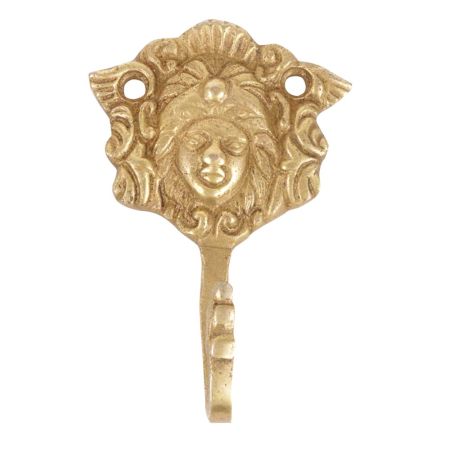 Bronze Hooks Female Face