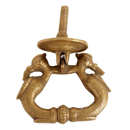 Brass Peacock Door knocker or Pull