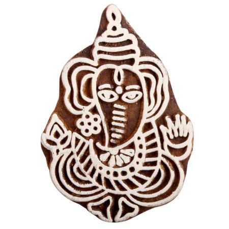 Set of 1 Piece New Wooden Printing Block