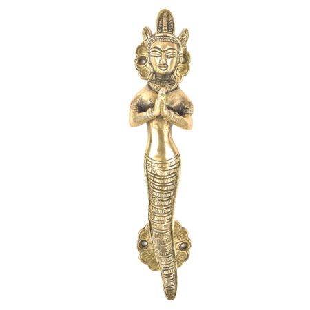 Golden Naga Kanya Door Handle