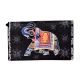 Black Handpainted Elephant Shoulder Bag