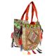 Orange Sling Tribal Banjara Bag With Tassels