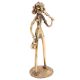 Brass Tribal Inspired Figurines Based on Village Lifestyle